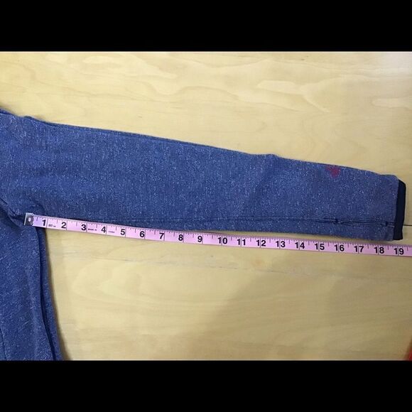 THE north face vintage warm blue small hoodie cardigan soft and comfortable - Picture 12 of 16